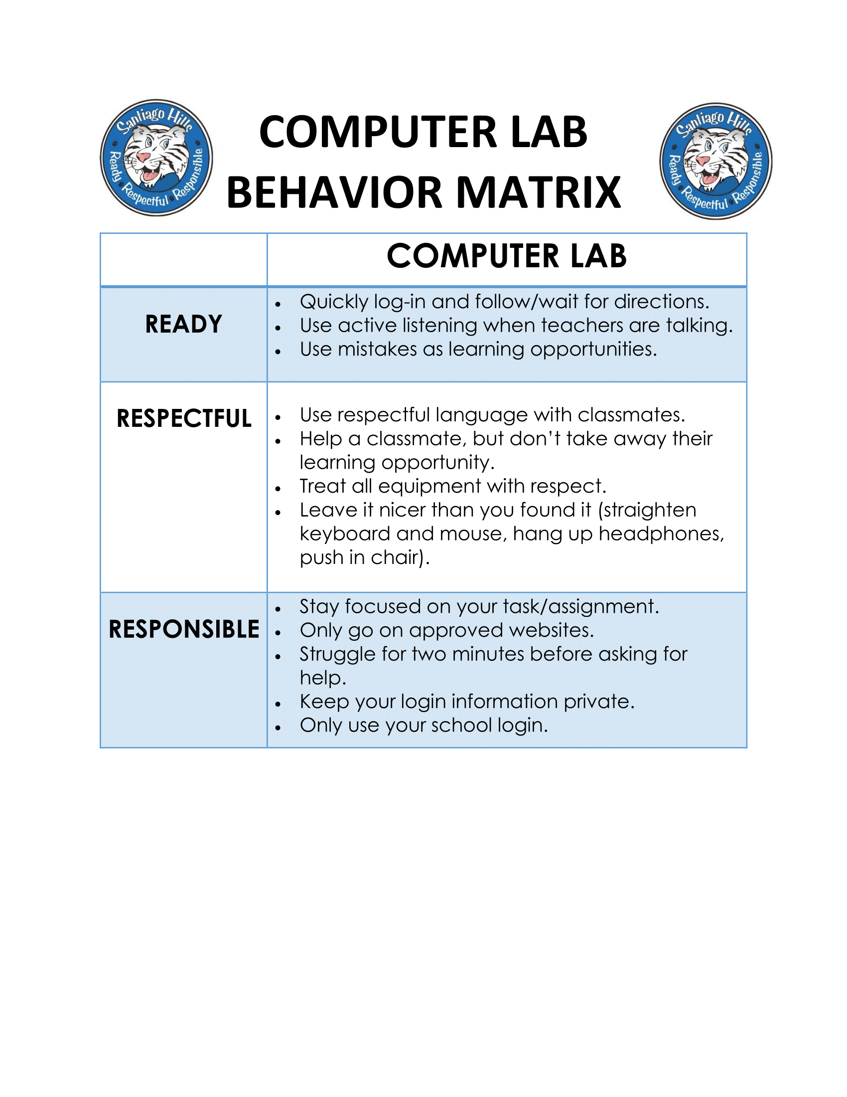 Technology Matrix Computer Lab